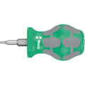 Wera 368 Stubby Screwdriver For Square Head Socket Screws, # 1x25-mm.