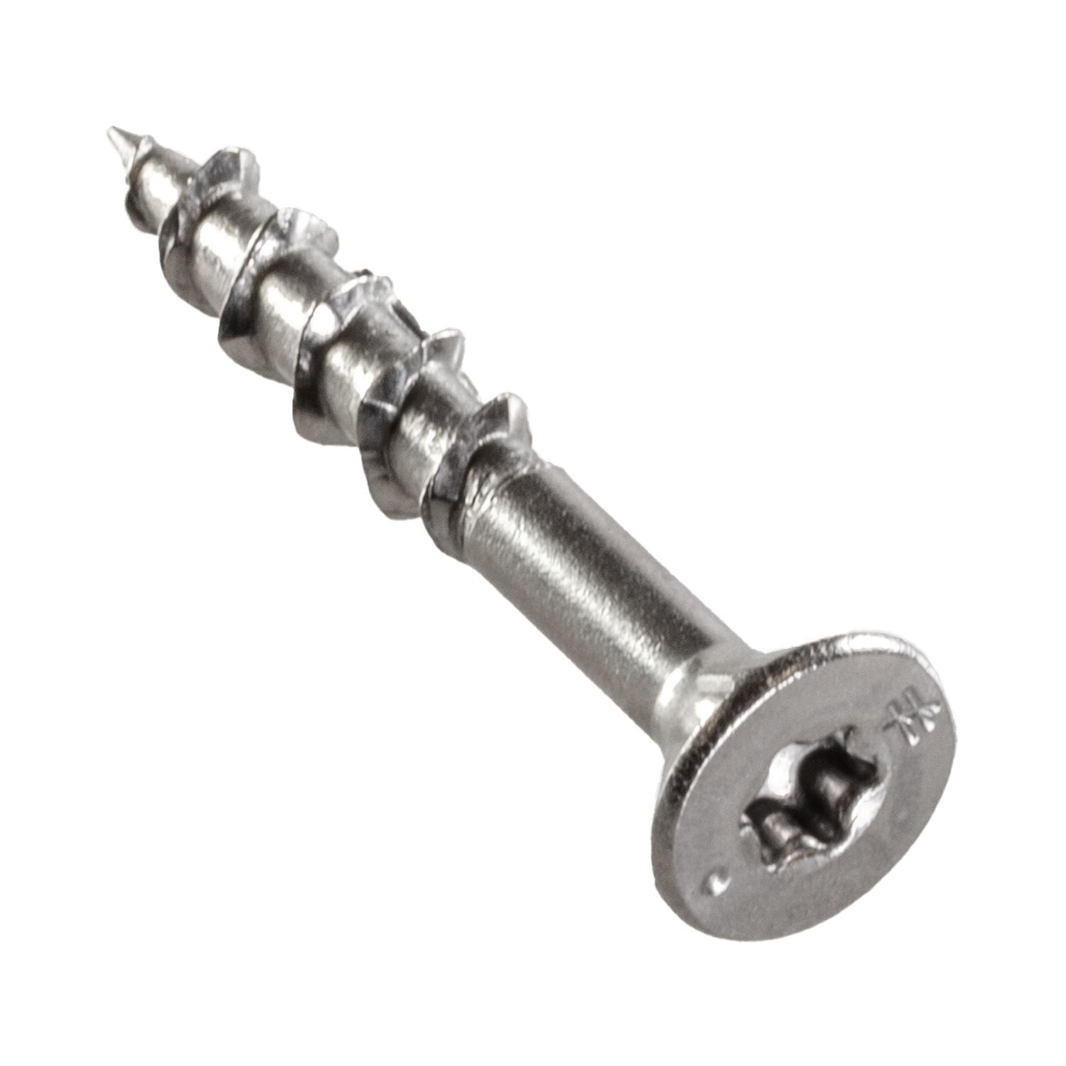 Simpson Strong-Tie T08125WPB Deck-Drive DWP WOOD SS Screw, #8 x 1-1/4-in. T-20, Flat Head, Type 316, 5000-Pack