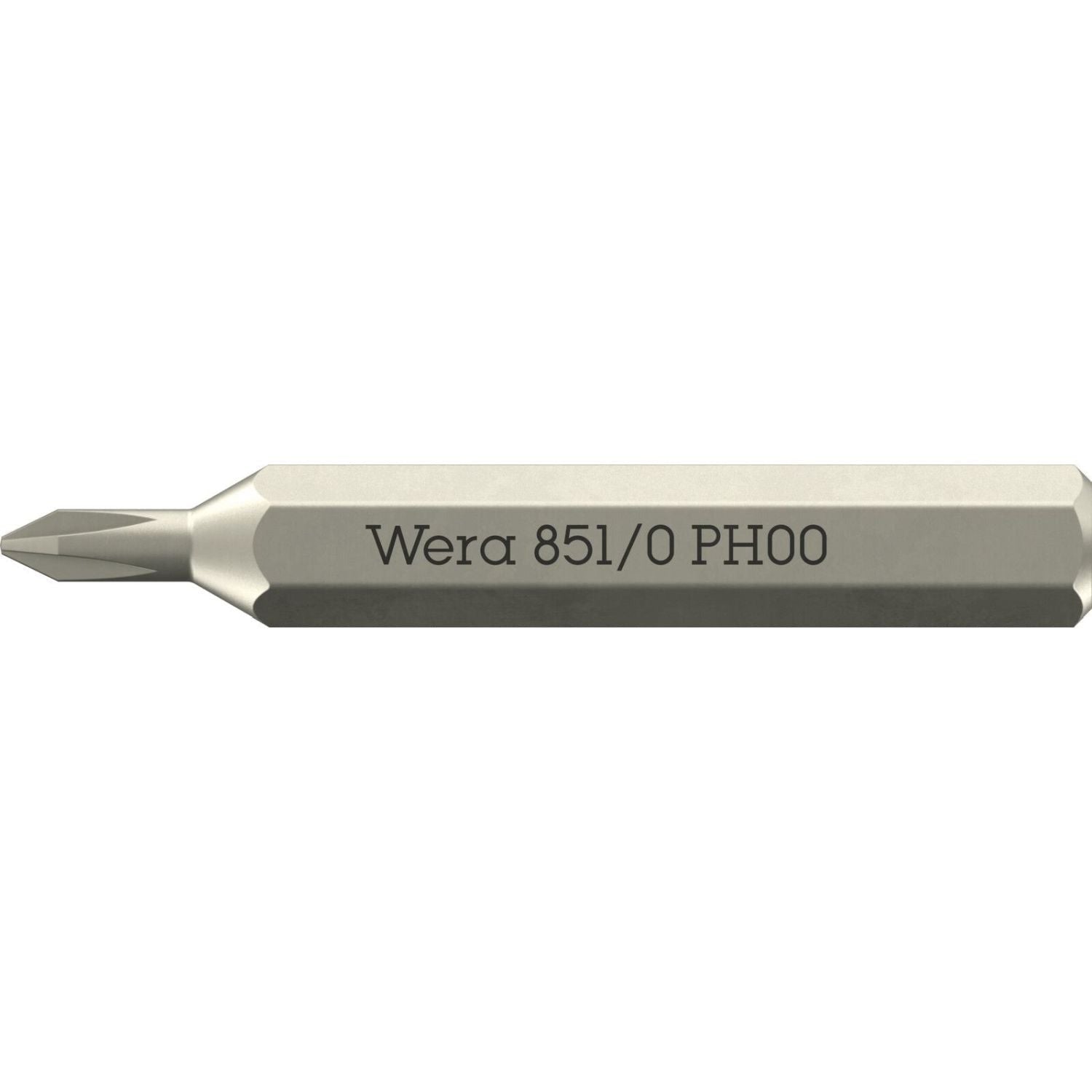 Wera 851/0 Micro Bit For Phillips Screws, Ph 00x30-mm.