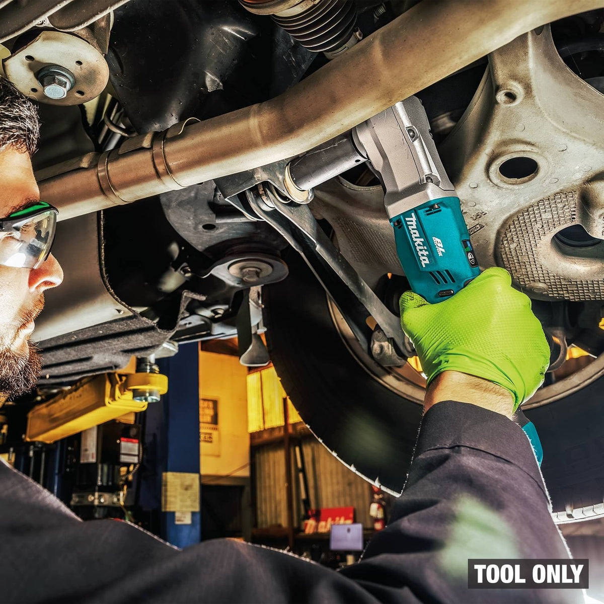 Makita XLT04Z 18V LXT Brushless High Torque 1/2-in. Angle Impact Wrench w/ Friction Ring, Tool Only