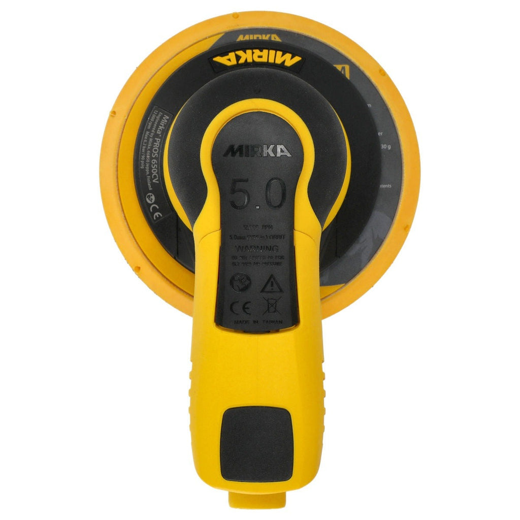 Mirka PROS 6-in. 5mm Pneumatic Random Orbital Sander with Central Vacuum Dust Extraction (MRP-650CV)