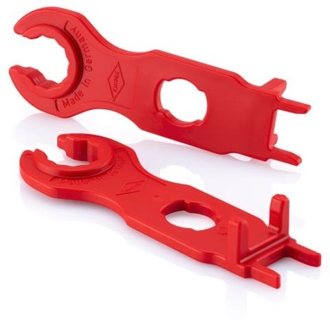 Knipex 2 Pc Assembly Tool Set for MC4 PV Connectors (97 49 66 2 SBA)
