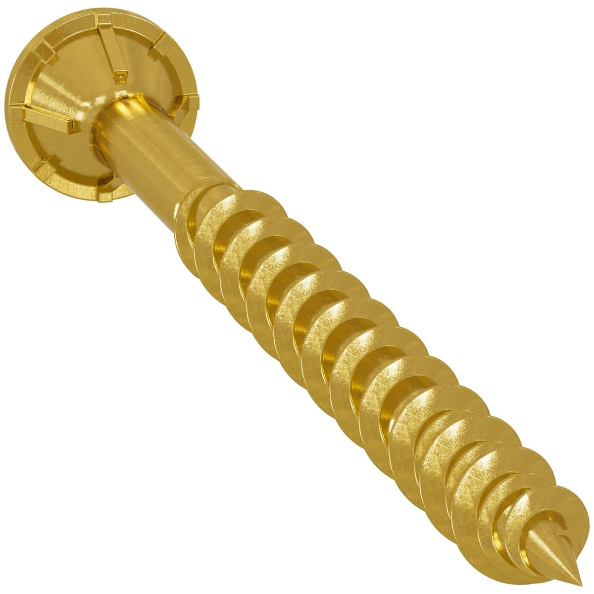 Simpson Strong-Tie WSV3S Strong-Drive WSV SUBFLOOR Screw (Collated), #9 x 3-in. T25, Yellow Zinc, 1000-Pack