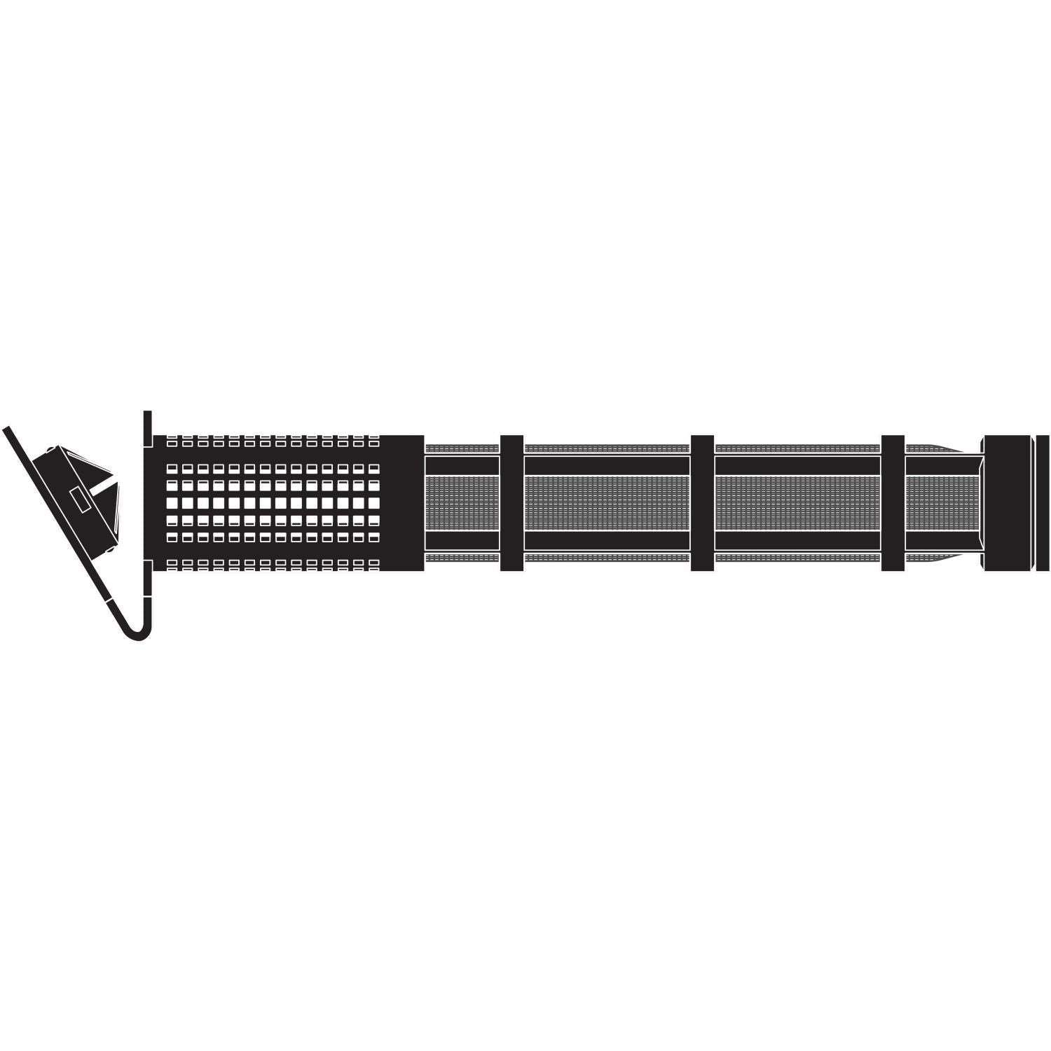 Simpson Strong-Tie EWS373P Opti-Mesh 3-1/2-in. Epoxy Adhesive Plastic Screen Tube for 3/8-in. Rod for ET-3G