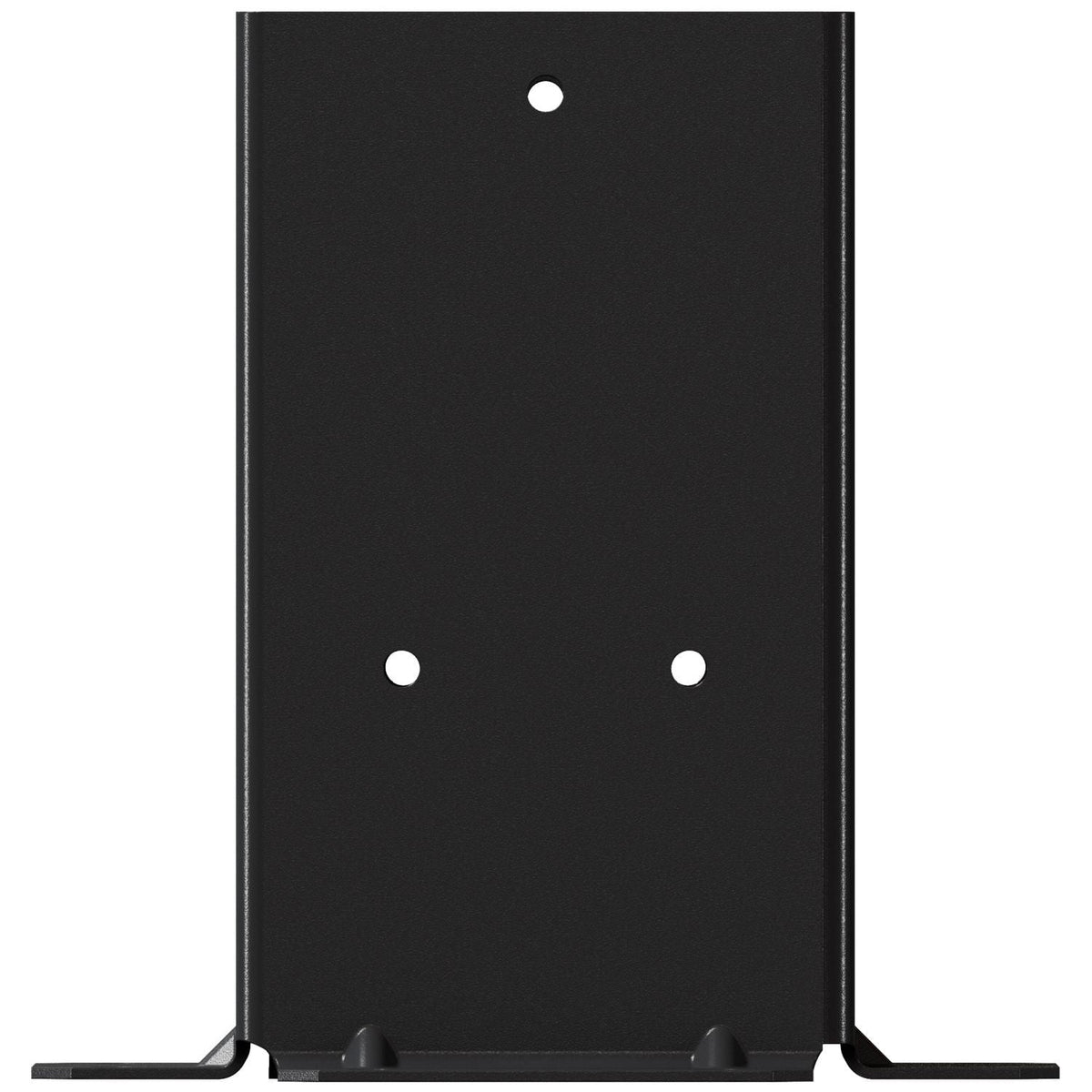 Simpson Strong-Tie SAGE-B44-KT2 Outdoor Accents Sage System Black Powder-Coated Post Base for 4x4 with Screws, 2-Pack