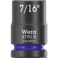 Wera 8790 B Impaktor Socket With 3/8-in. Drive, 7/16-in.x30-mm.