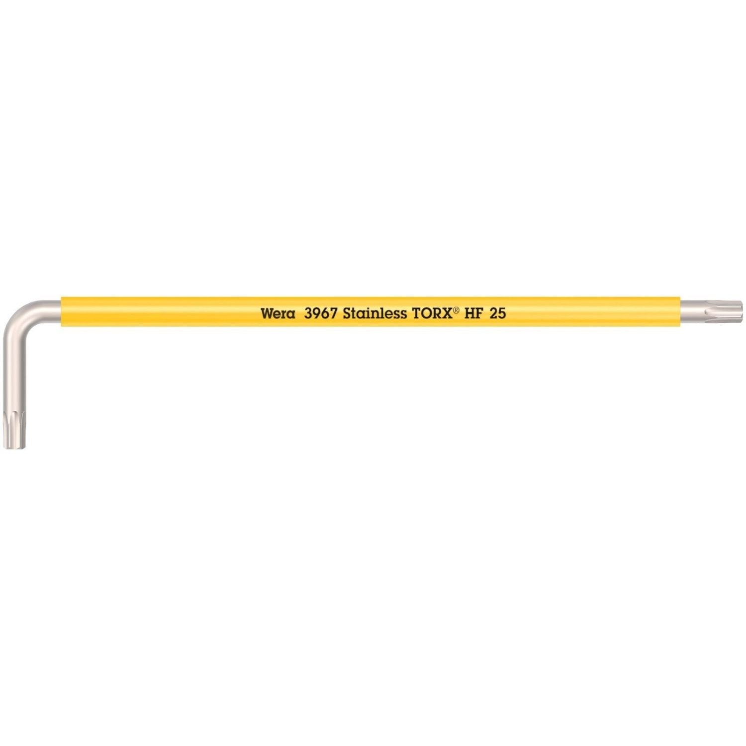 Wera 3967 Sxl Hf Torx L-Key Multicolour With Holding Function, Long, Stainless, Torx 25x154-mm.