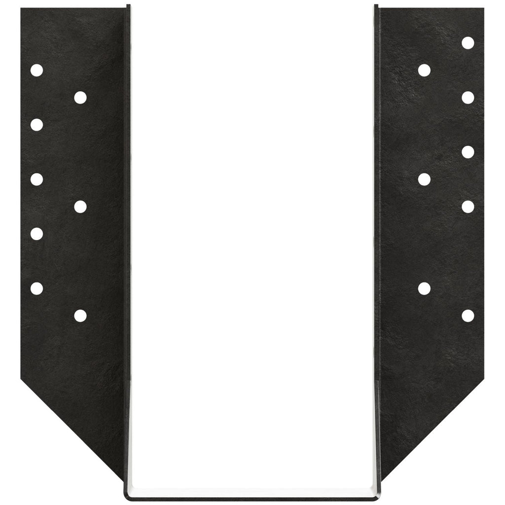 Simpson Strong-Tie OHU612-SDS3 OHU Black Powder-Coated Ornamental Joist Hanger for 6x12 w/ Strong-Drive SDS Screws