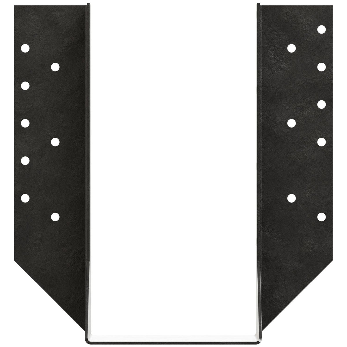 Simpson Strong-Tie OHU612-SDS3 OHU Black Powder-Coated Ornamental Joist Hanger for 6x12 w/ Strong-Drive SDS Screws
