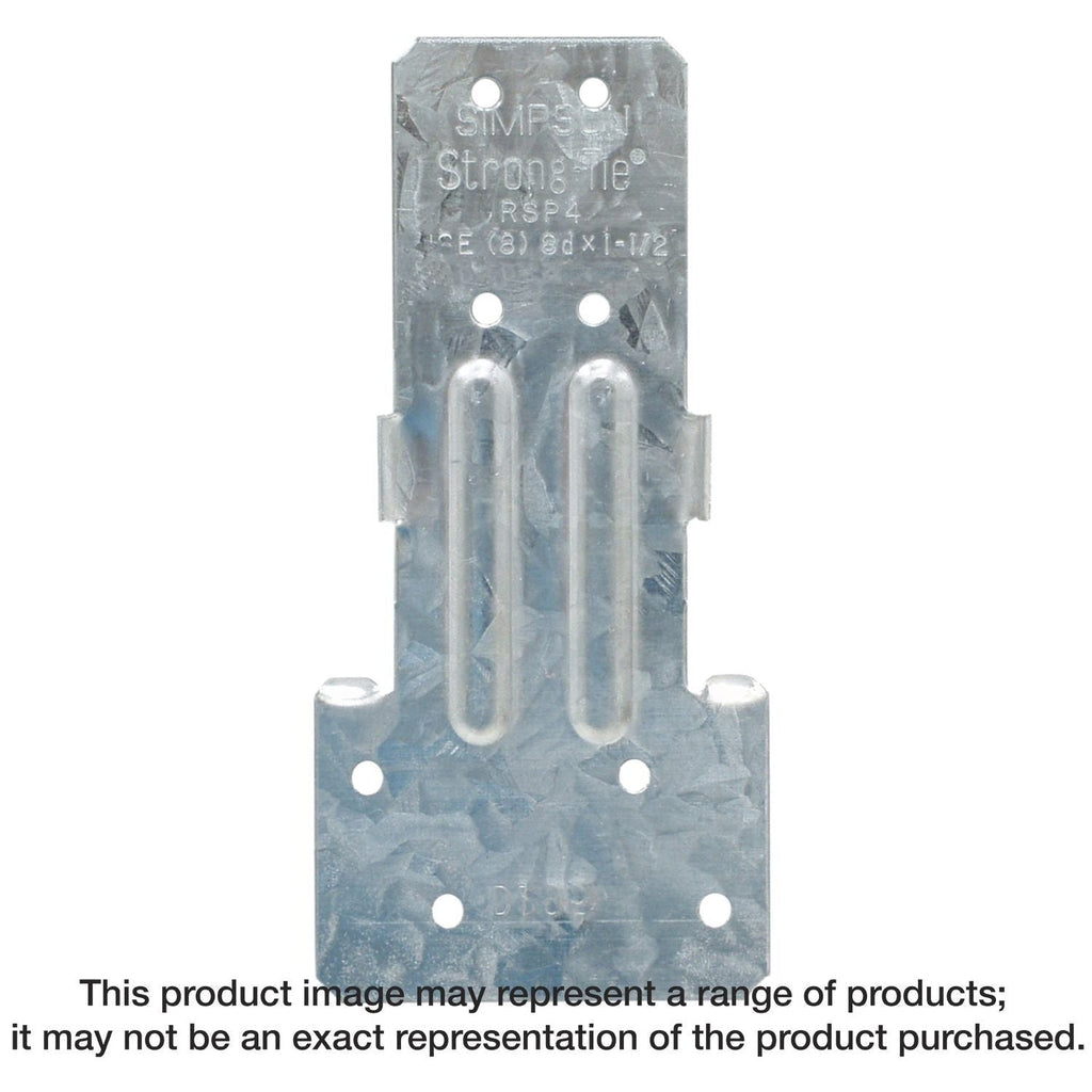 Simpson Strong-Tie RSP4 RSP 4-1/2-in. Galvanized Reversible Stud-Plate Tie
