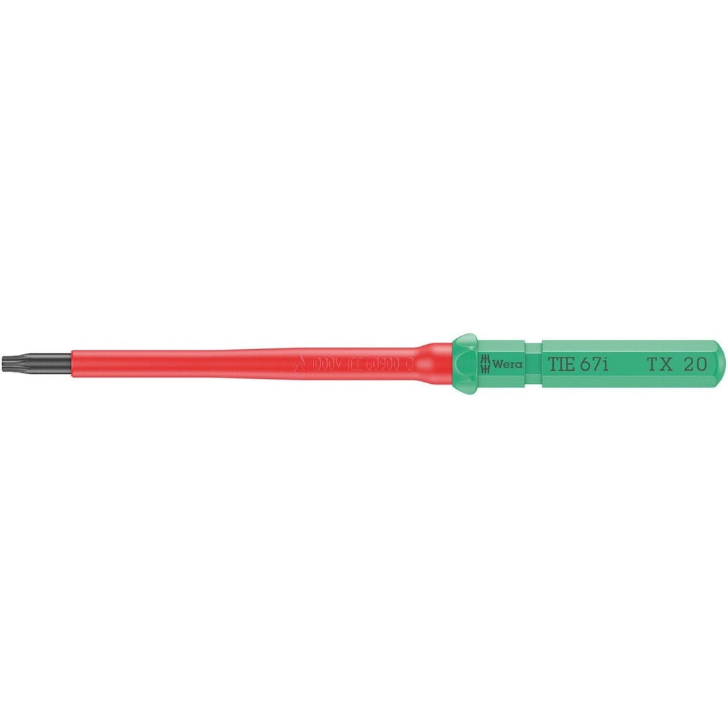 Wera Kraftform Kompakt VDE 67 I Torx Take It Easy, Torx 20x157-mm.