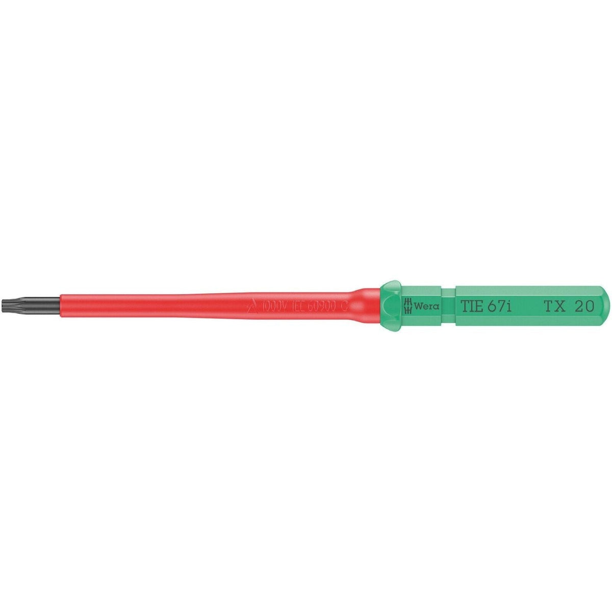 Wera Kraftform Kompakt VDE 67 I Torx Take It Easy, Torx 20x157-mm.