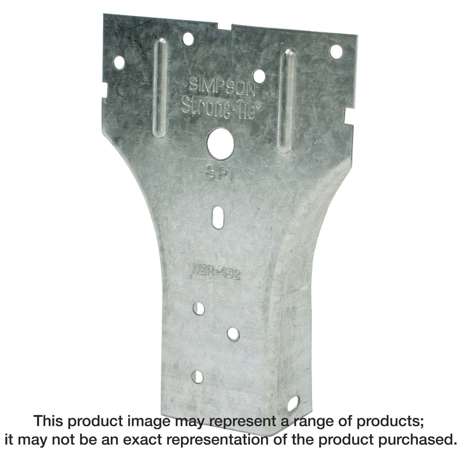 Simpson Strong-Tie SP1 SP 3-1/2-in. x 5-1/16-in. Galvanized Stud-Plate Tie