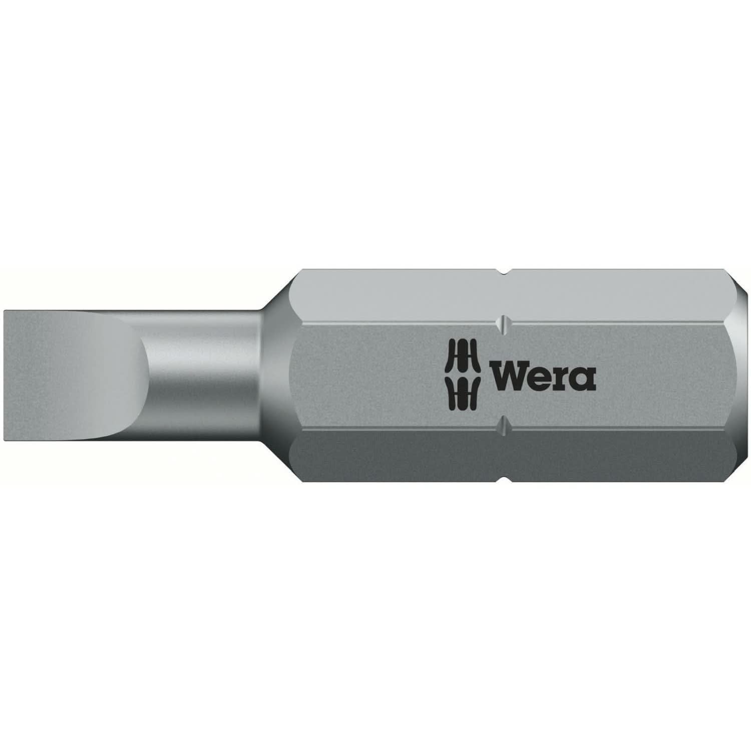 Wera 800/1 Z Bit, 0.6x4.5x25-mm.