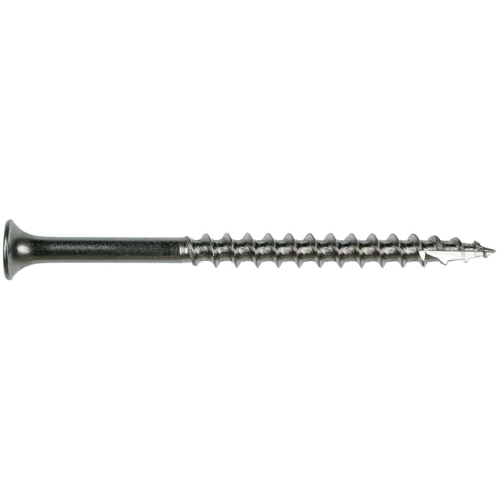 Simpson Strong-Tie T10300DTB Bugle-Head Wood Screw, 6-Lobe Drive, #10 x 3-in. T25, Type 316, 1500-Pack