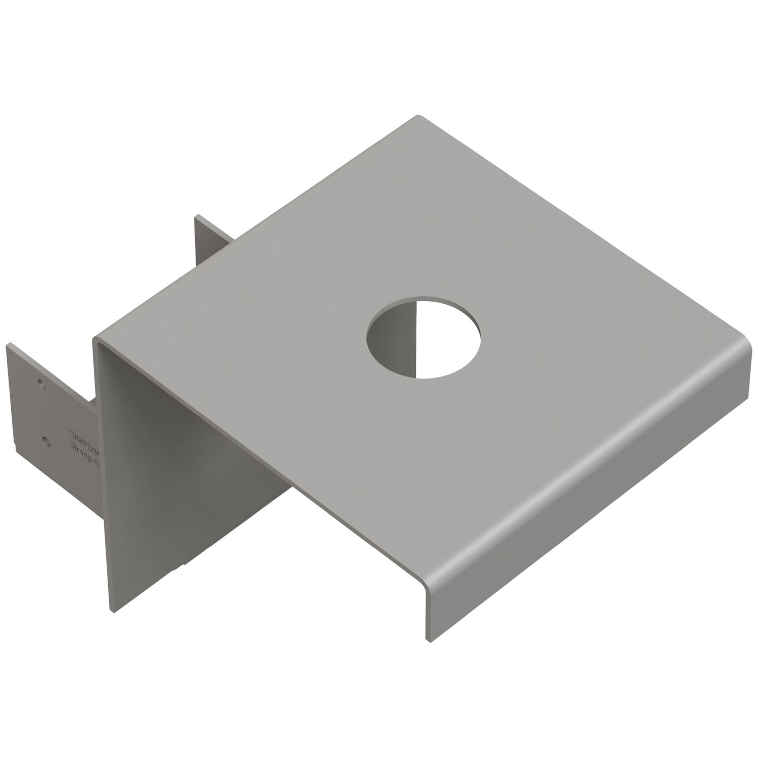 Simpson Strong-Tie GH48-6 GH Top-Flange Hanger for 4x8 Girder, 6-in. Foundation Wall