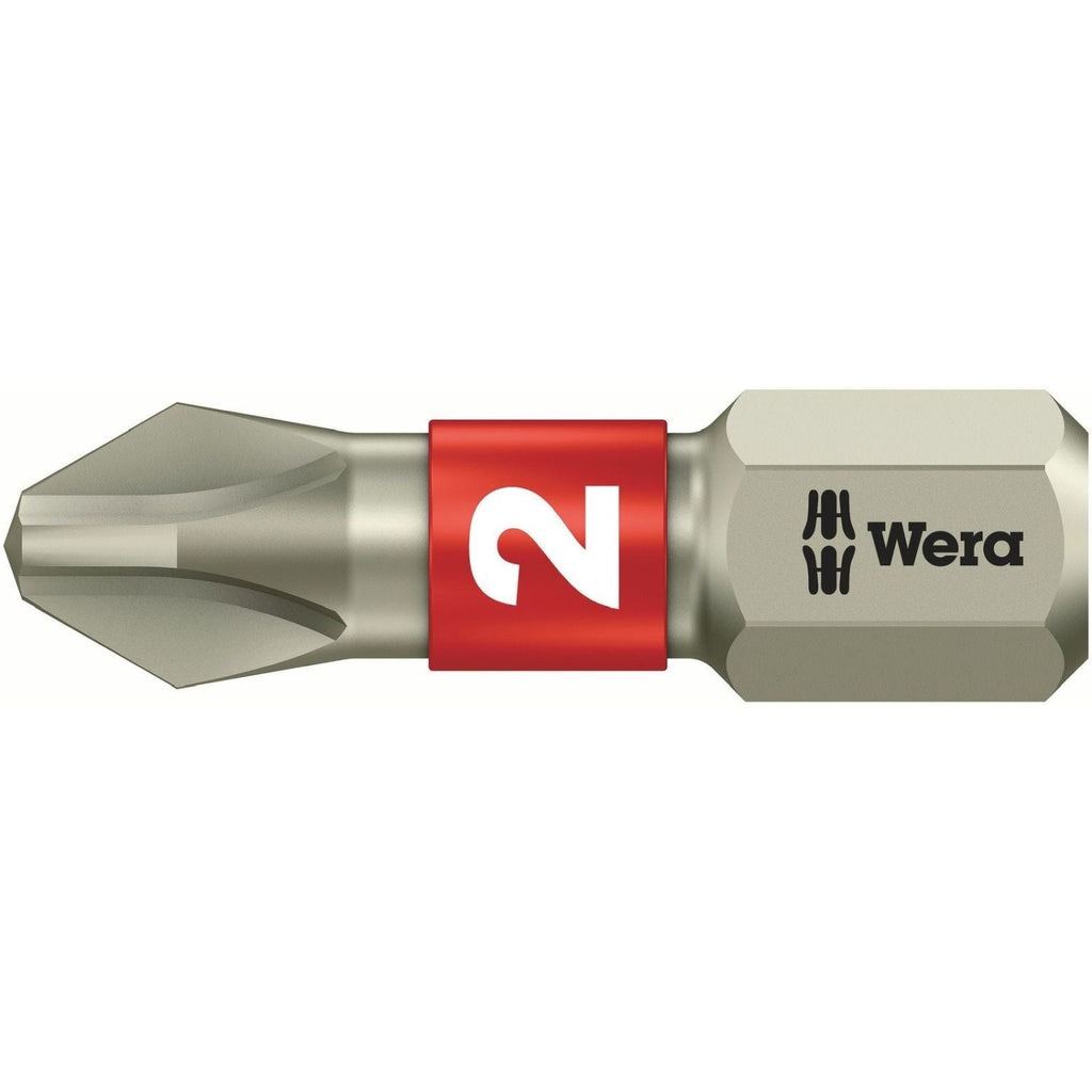 Wera 3851/1 Ts Bit, Stainless, Ph 3x25-mm.