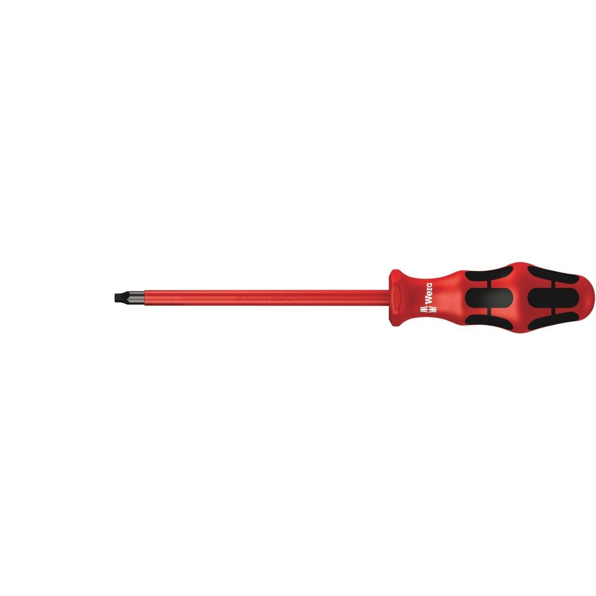 Wera 168 I VDE Insulated Screwdriver For Square Socket Head Screws, # 3x150-mm.