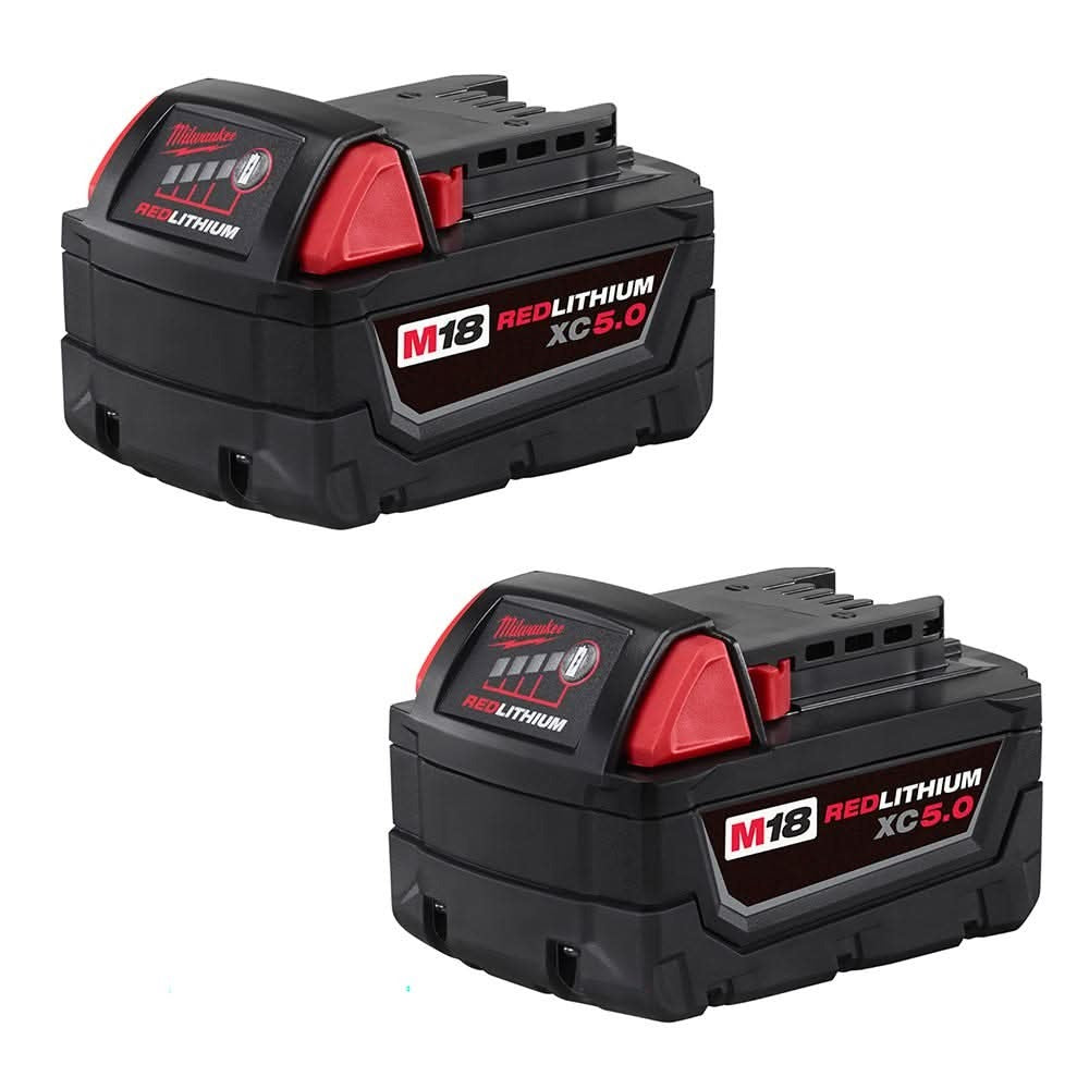 Milwaukee M18 Cordless Wet/Dry Vacuum with Battery, 2-Pack