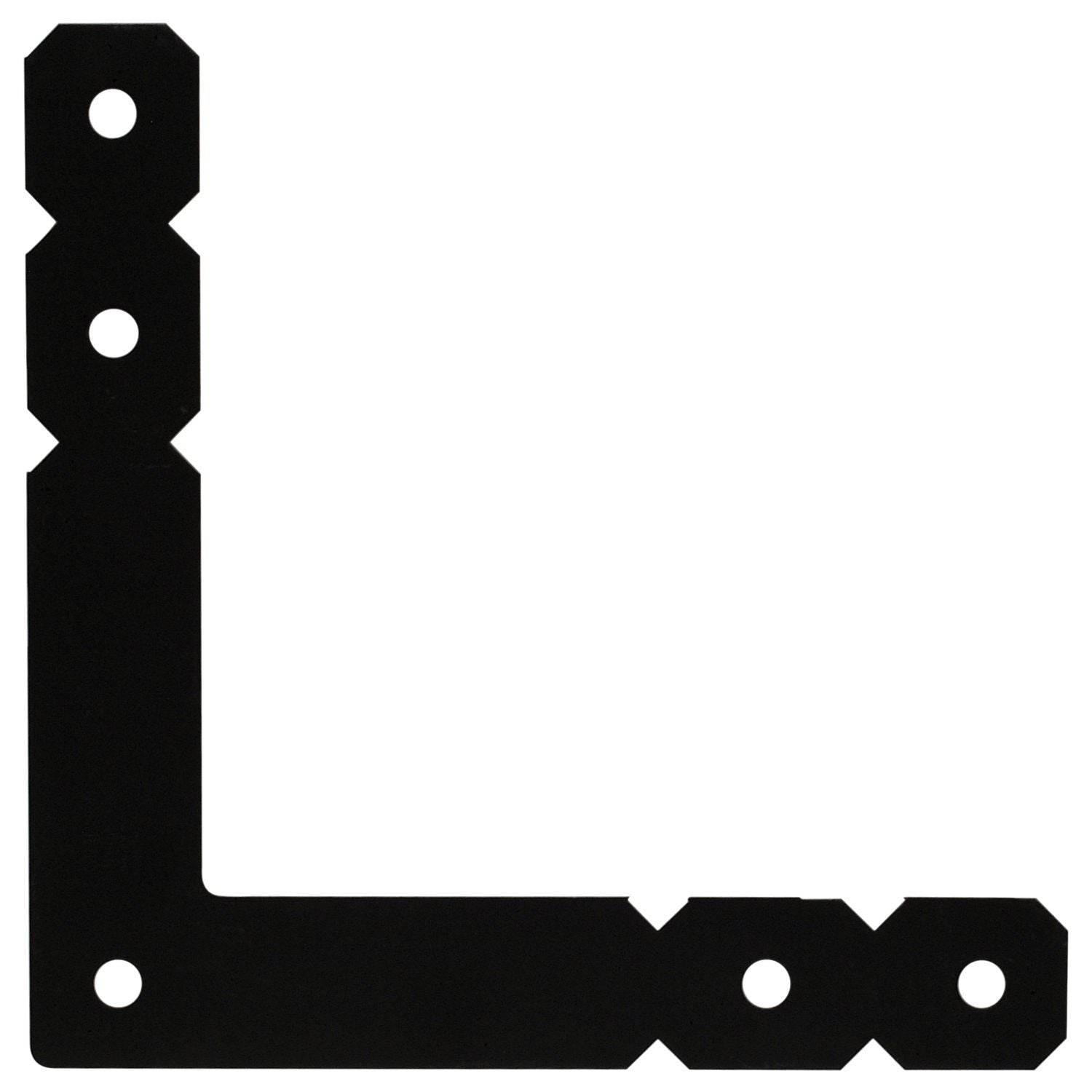 Simpson Strong-Tie OL OL 12-in. x 12-in. Black Powder-Coated Ornamental L Angle