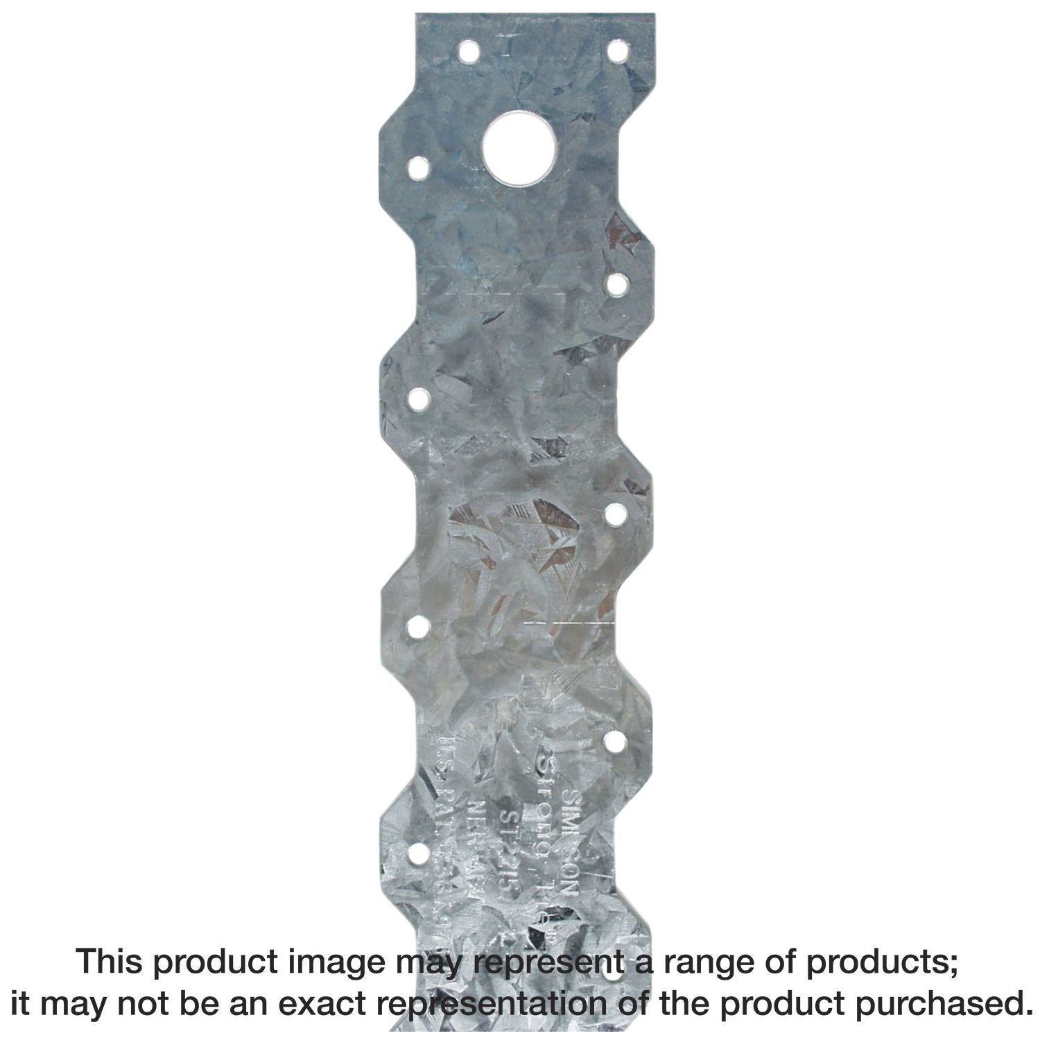 Simpson Strong-Tie ST2215 ST 16-5/16-in. 20-Gauge Galvanized Strap Tie