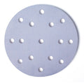 Mirka Q.Silver 6-in. 15-Hole Hook and Loop Sanding Disc P320, 50-Pack (2B-611-320)