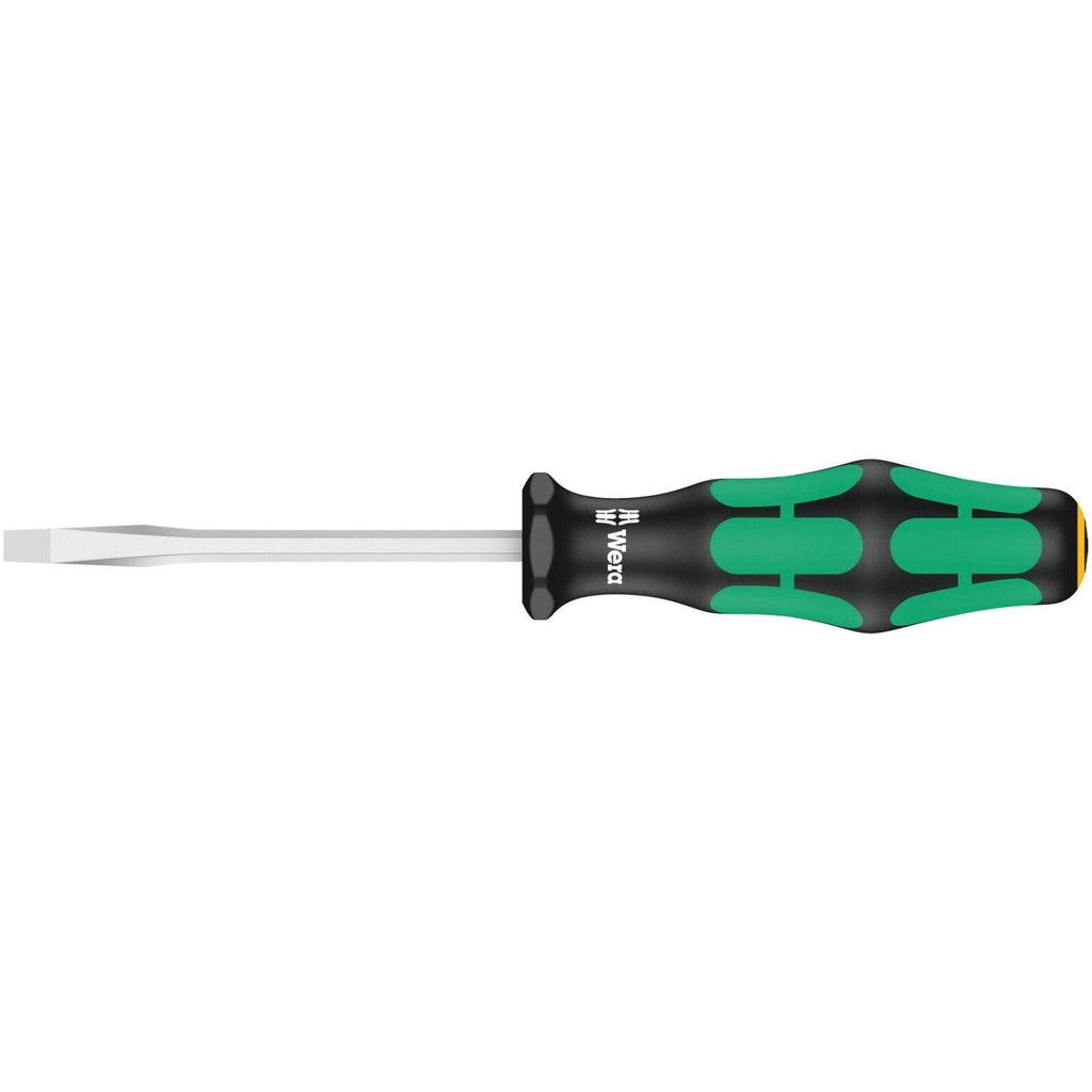 Wera 334 Sk Screwdriver For Slotted Screws, 0.6x3.5x75-mm.