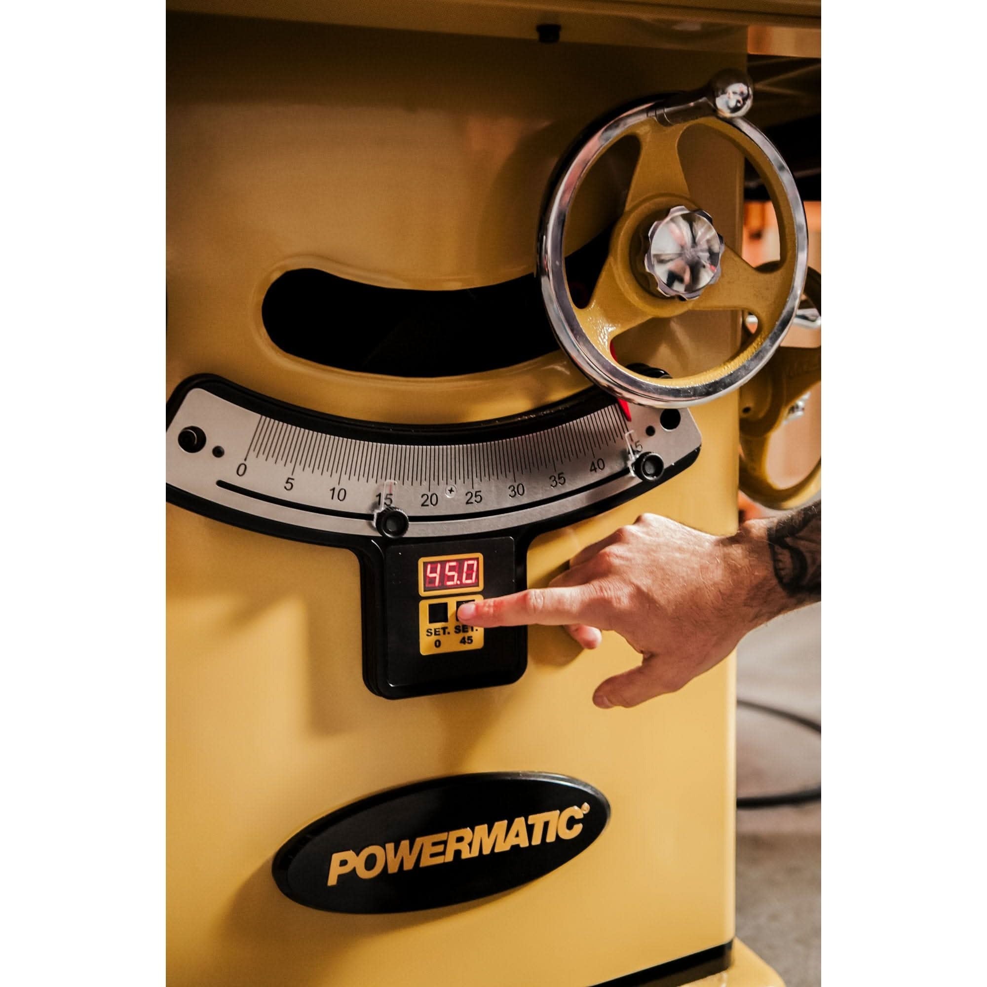Powermatic PM25350K 2000B table saw - 5HP 3PH 230/460V 50" RIP w/Accu-Fence