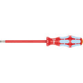 Wera 3160 I VDE Insulated Screwdriver For Slotted Screws, Stainless, 1x5.5x125-mm.