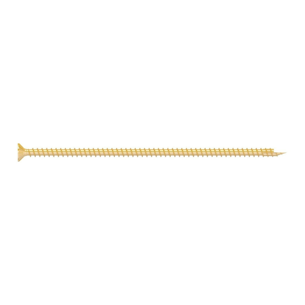 Simpson Strong-Tie SDCF22858 Strong-Drive SDCF TIMBER-CF Screw, 0.315-in. x 8-5/8-in. T40, Yellow Zinc, 250-Pack