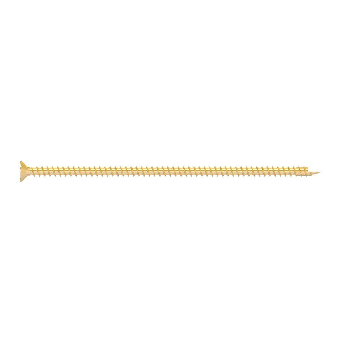Simpson Strong-Tie SDCF22858 Strong-Drive SDCF TIMBER-CF Screw, 0.315-in. x 8-5/8-in. T40, Yellow Zinc, 250-Pack