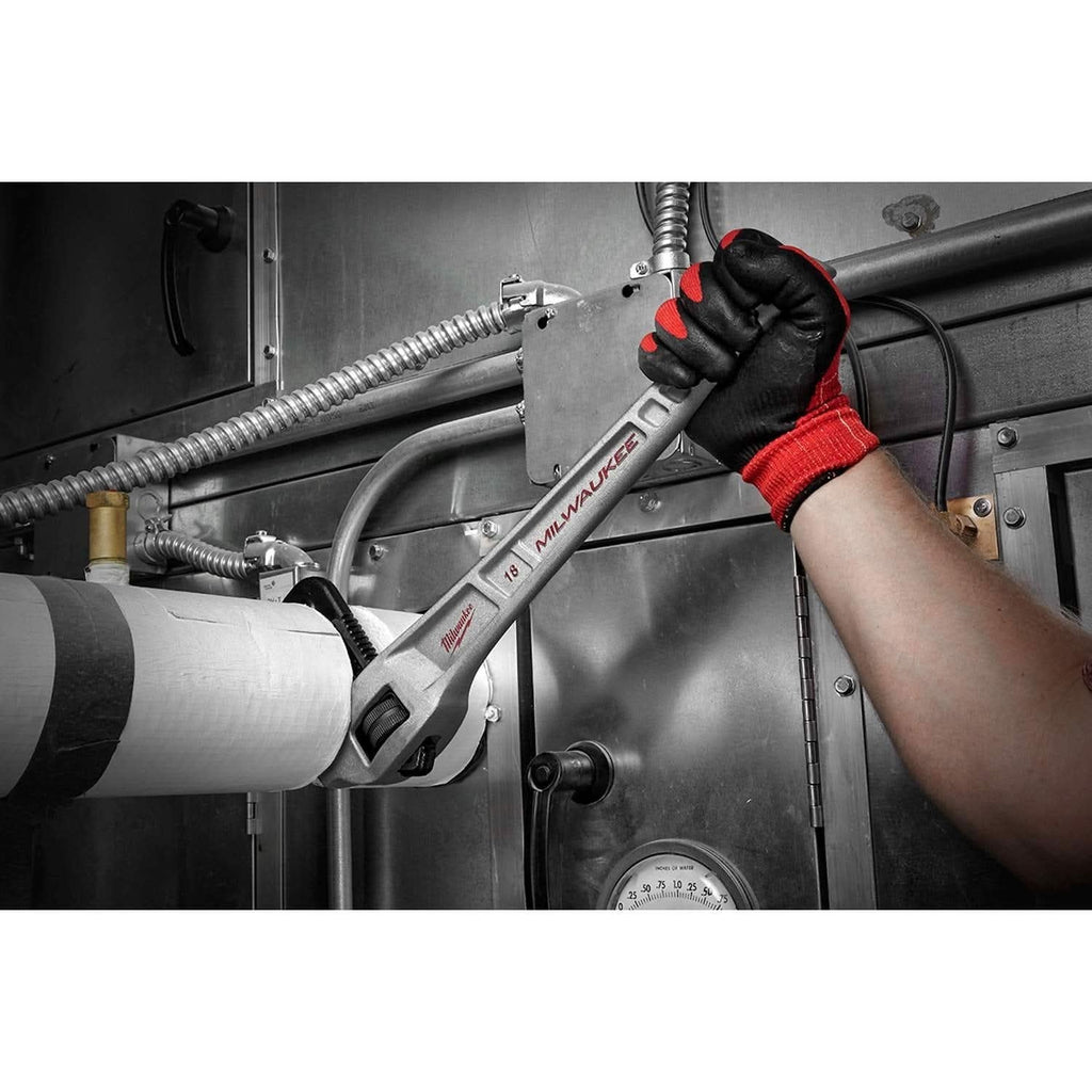 Milwaukee 48-22-7185 18" Aluminum Offset Pipe Wrench