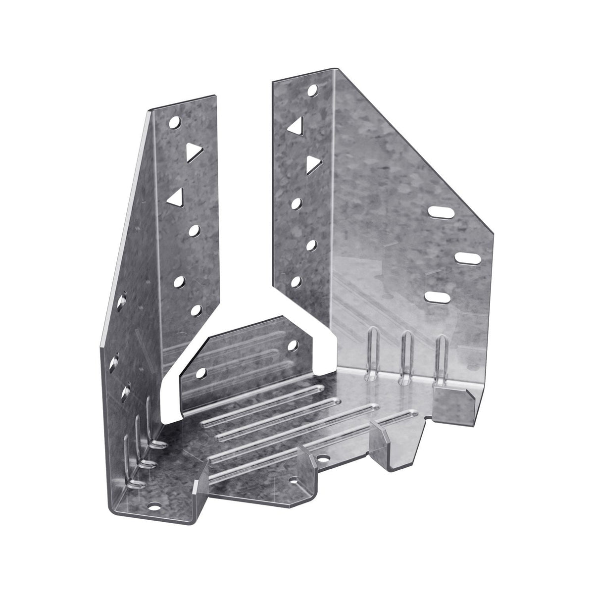 Simpson Strong-Tie MTHMQ-SDS3 MTHMQ 4-1/8-in. Galvanized Multiple Truss Hanger with Strong-Drive SDS Screws