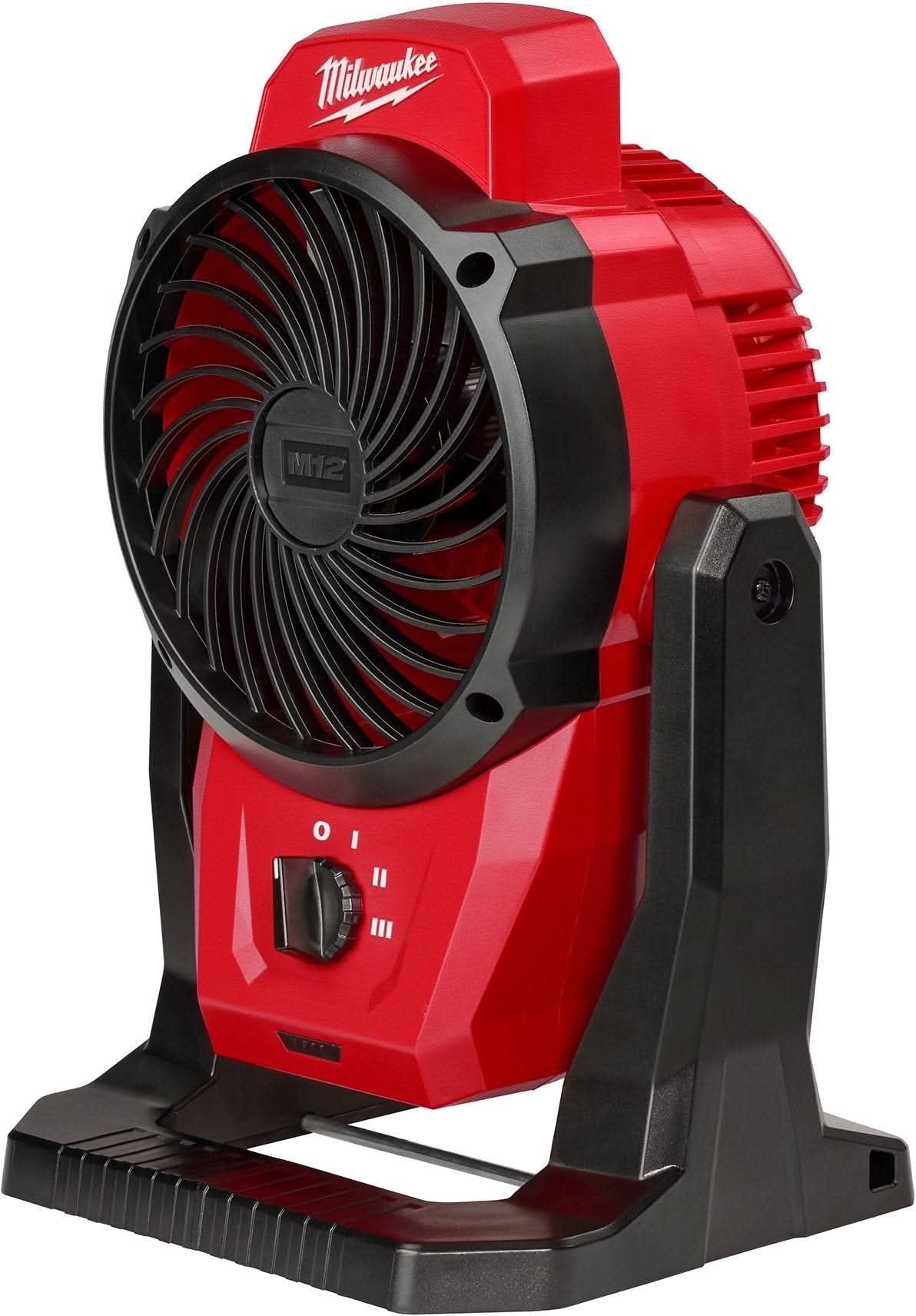 Milwaukee 0820-20 M12 Cordless 400-CFM Mounting Fan, Tool Only
