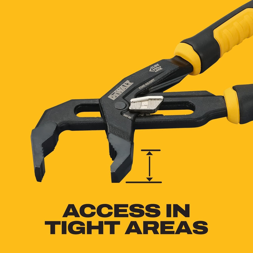 DeWALT DWHT82821 10-in. Slidelock V-Jaw Pliers