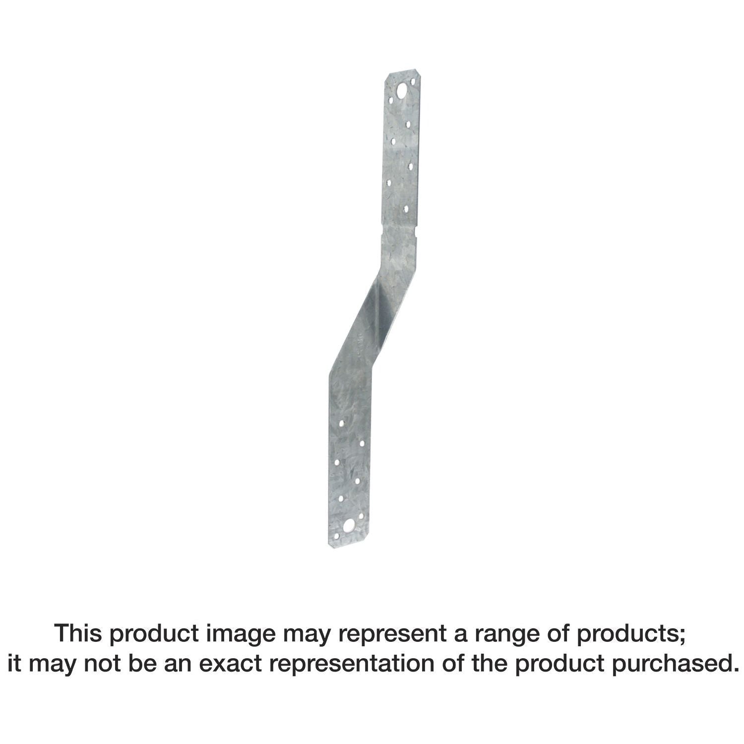Simpson Strong-Tie LTS12SS LTS 12-in. 18-Gauge Stainless-Steel Twist Strap