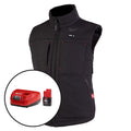 Milwaukee 334 M12 Women's Heated AXIS Vest, Black, XL, Kit w/ Battery & Charger