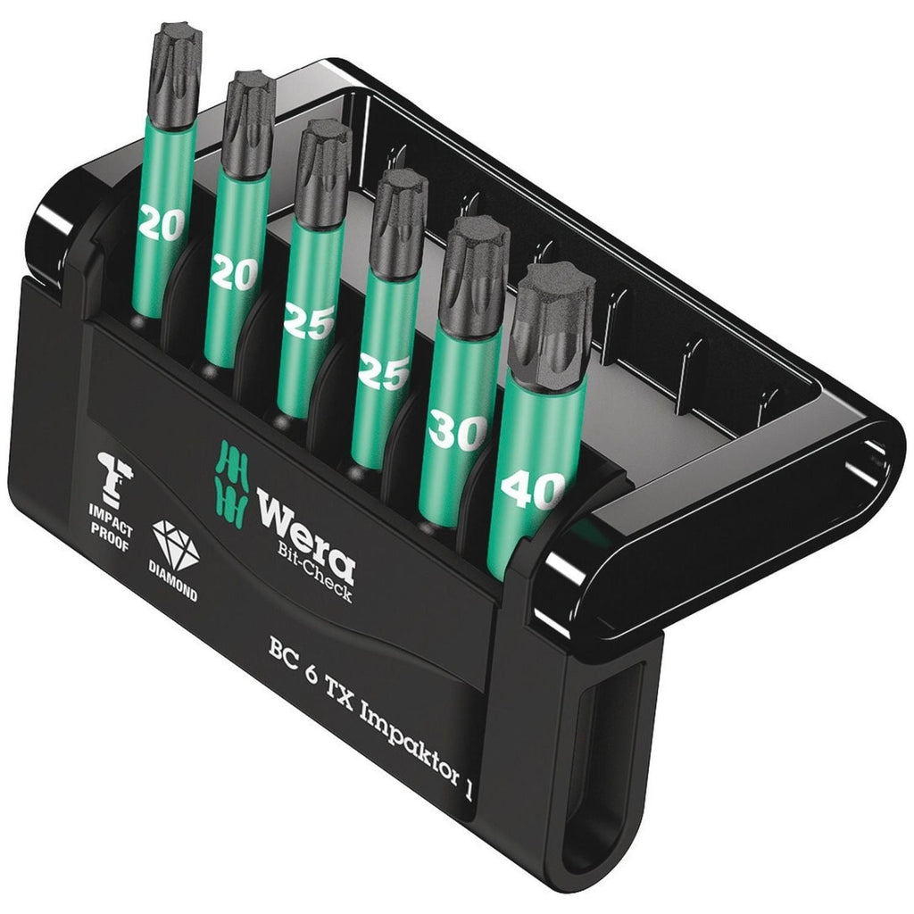 Wera Bit-Check 6 Torx Impaktor 1, 6-Pieces