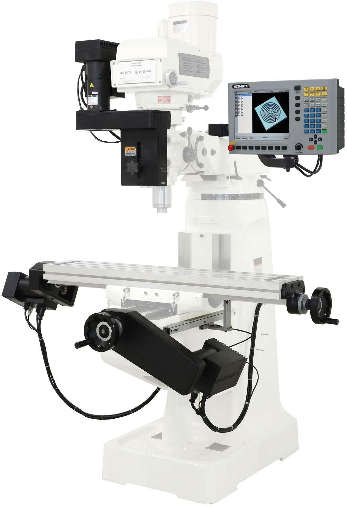 Jet Tools 690676 JTM-1050EVS2/230 Mill With 3-Axis Acu-Rite MilPwr G2 CNC Controller