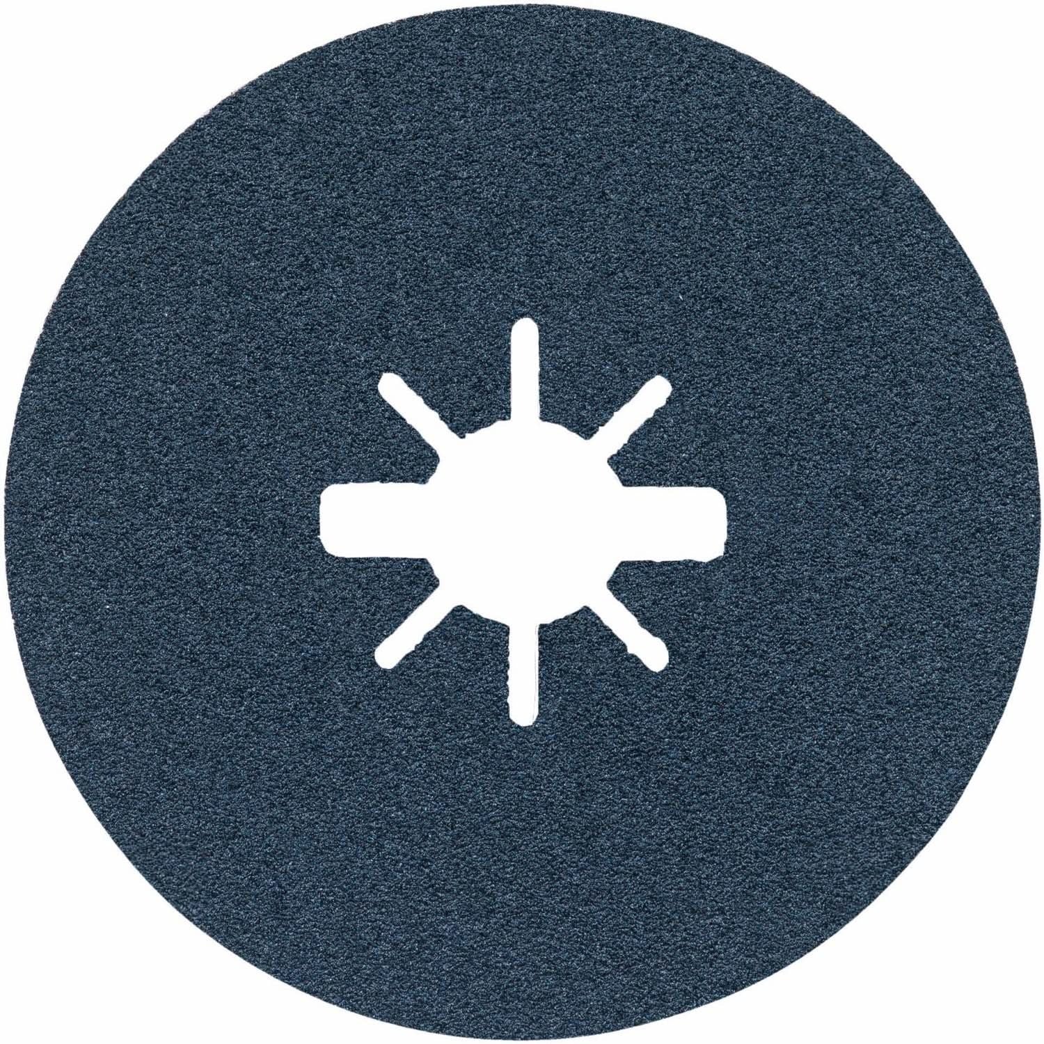 Bosch FBX560 X-Lock Fiber Discs 5" x 60-Grit ,25-Pack