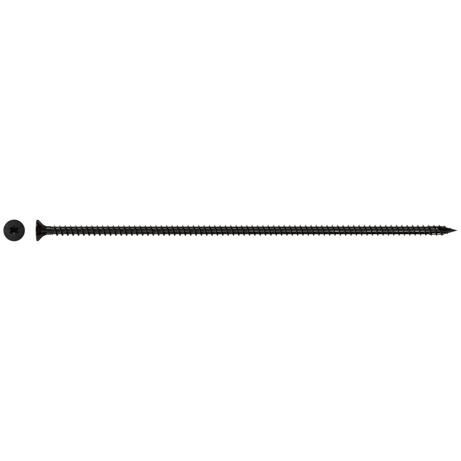 Simpson Strong-Tie SDCF8X300-R50 Strong-Drive SDCF TIMBER-CF Screw, 0.315-in. x 11-3/4-in. T40, E-Coat, 50-Pack