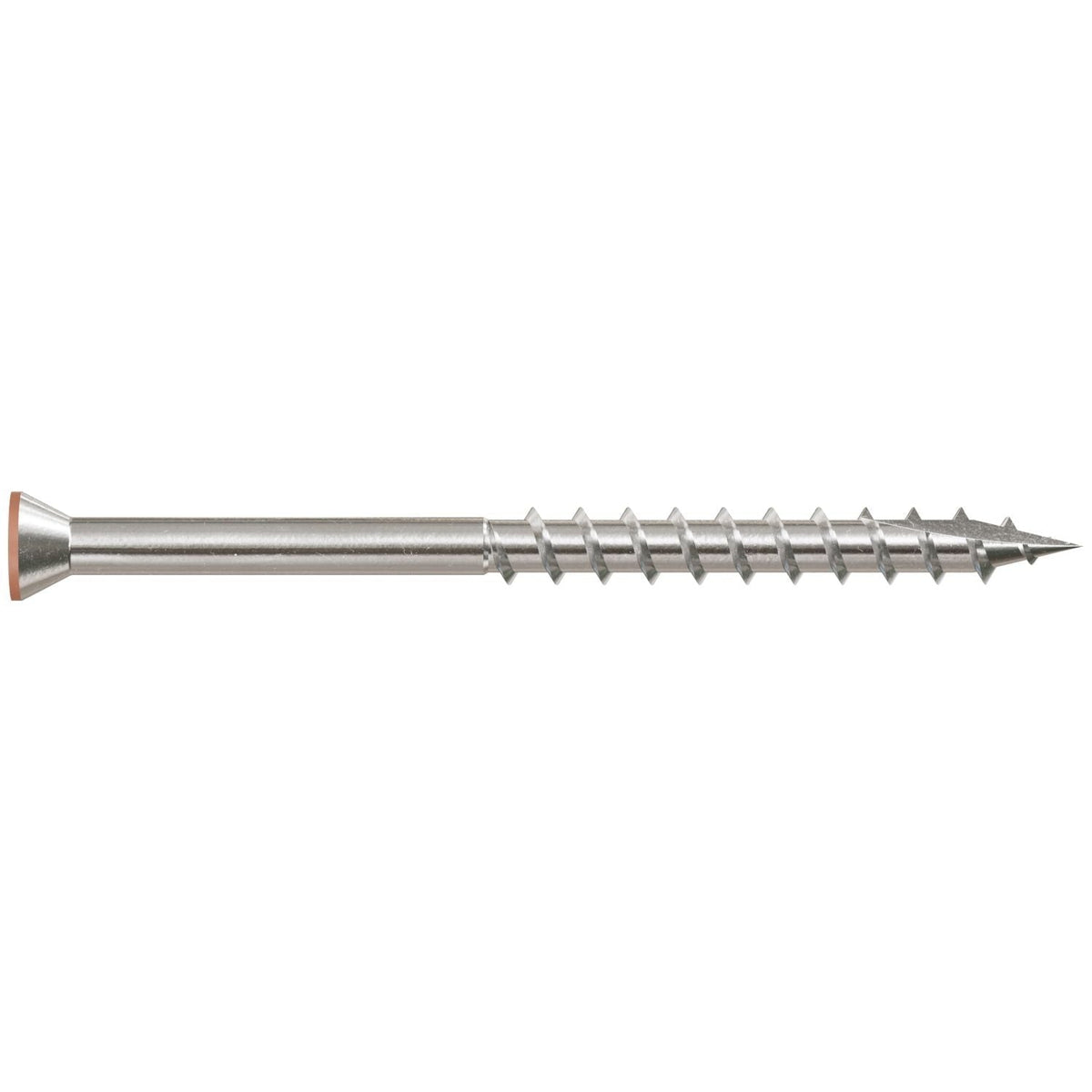 Simpson Strong-Tie T07225WCI Deck-Drive DWP WOOD SS Screw, #7 x 2-1/4-in. T-15, Trim Head, Type 316, Tan 03, 1750-Pack