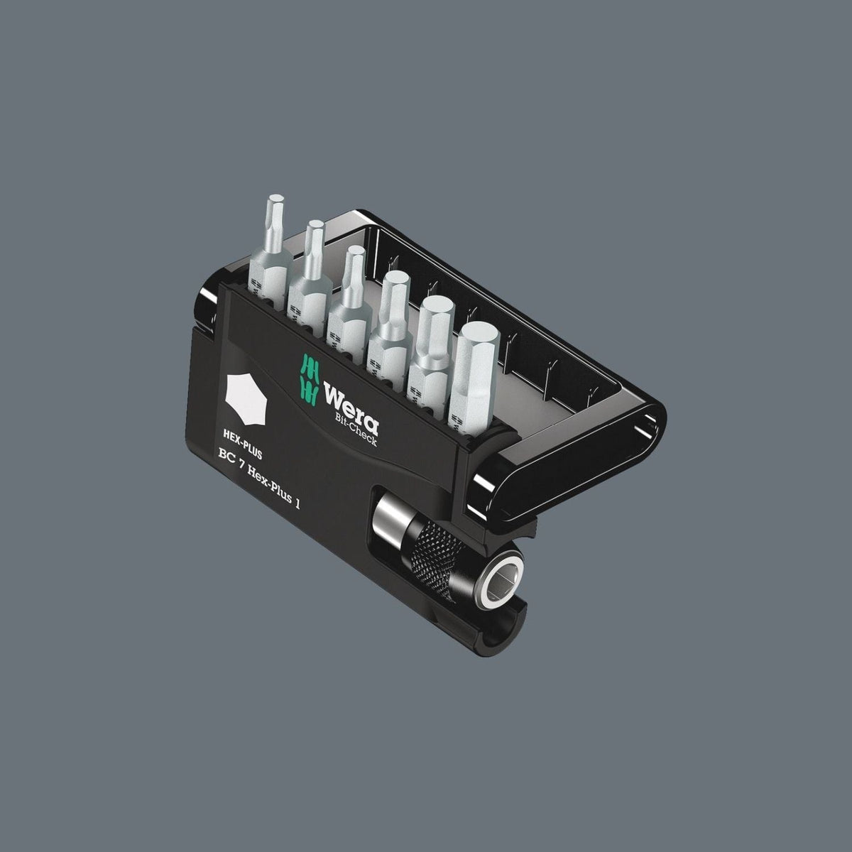 Wera Bit-Check 7 Hex-Plus 1, 7-Pieces
