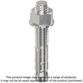 Simpson Strong-Tie STB2-754344SSR10 Strong-Bolt 2, 3/4-in. x 4-3/4-in. Type 304 Stainless-Steel Wedge Anchor, 10-Pack