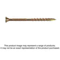 Simpson Strong-Tie CSVZ3R70 Strong-Drive CSV Construction Screw, #10 x 3-in. T25, Flat Head, Yellow Zinc, 70-Pack