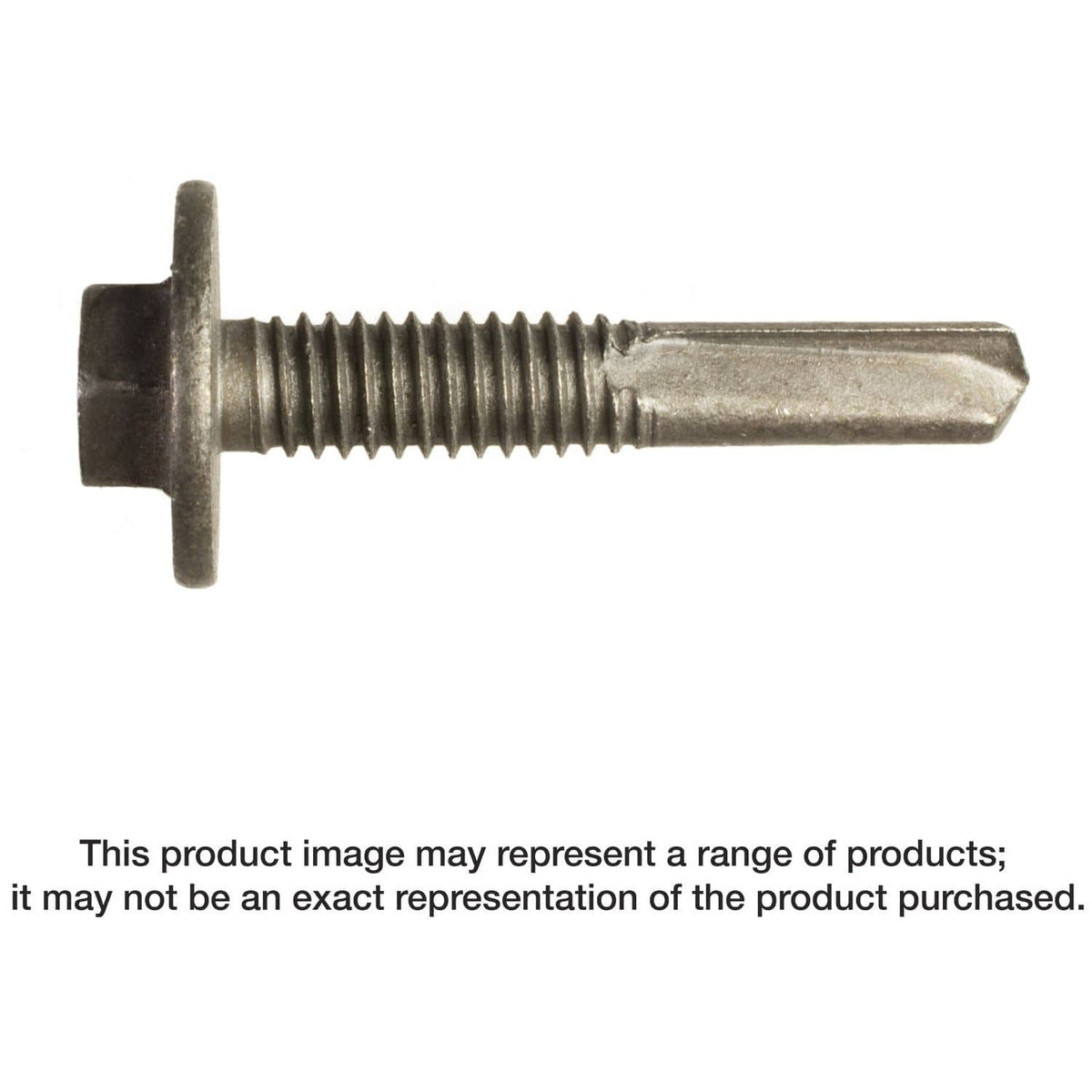 Simpson Strong-Tie XLQ114T1224 Strong-Drive XL LARGE-HEAD METAL Screw (Collated), #12 x 1-1/4-in. 5/16 Hex, 1000-Pack
