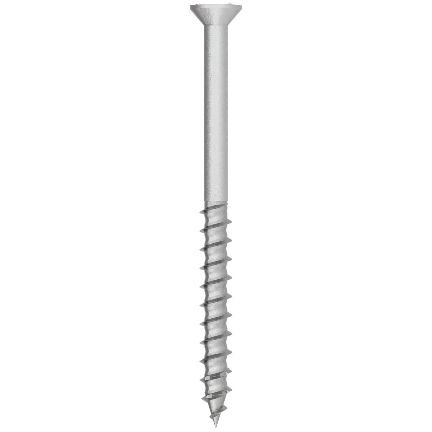 Simpson Strong-Tie TNTSS625314TTR Titen Turbo, 1/4-in. x 3-1/4-in. Type 316 Stainless-Steel Trim-Head Concrete and Masonry Screw, 50-Pack