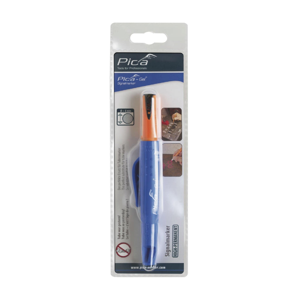 Pica 8083/SB Black Gel Signalmarker w/ Quiver Holder, 1-Pack