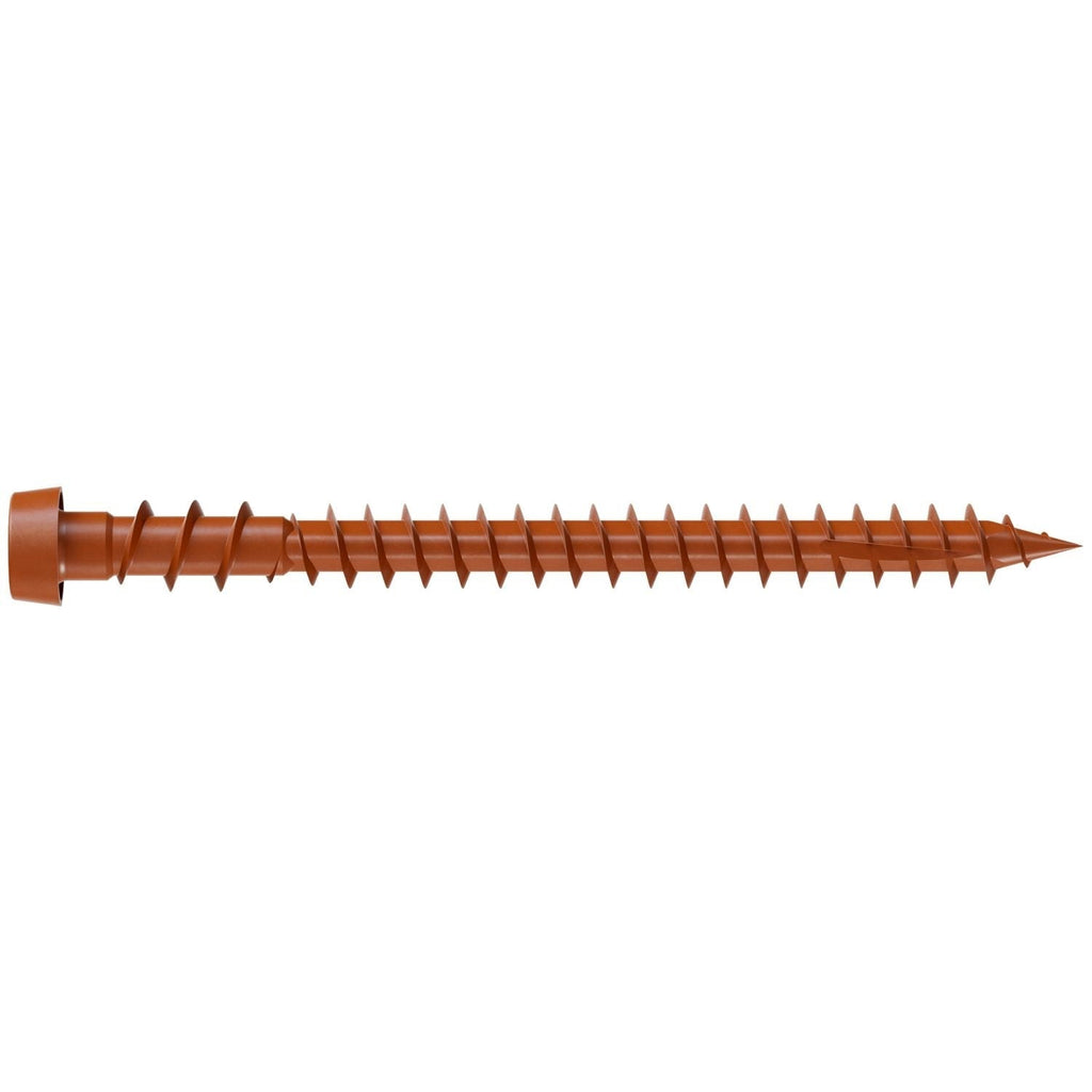 Simpson Strong-Tie DCU238STN01 Deck-Drive DCU COMPOSITE Screw (Collated), #10 x 2-3/8-in. Quik Guard Tan 01, 1000-Pack