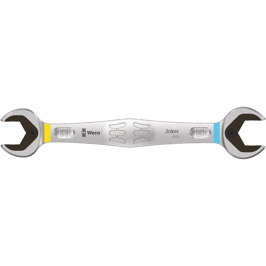 Wera 6002 Joker Double Open End Wrenches, 22x24x260.5-mm.
